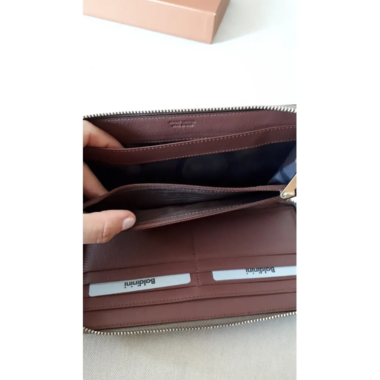 Leather wallet Baldinini