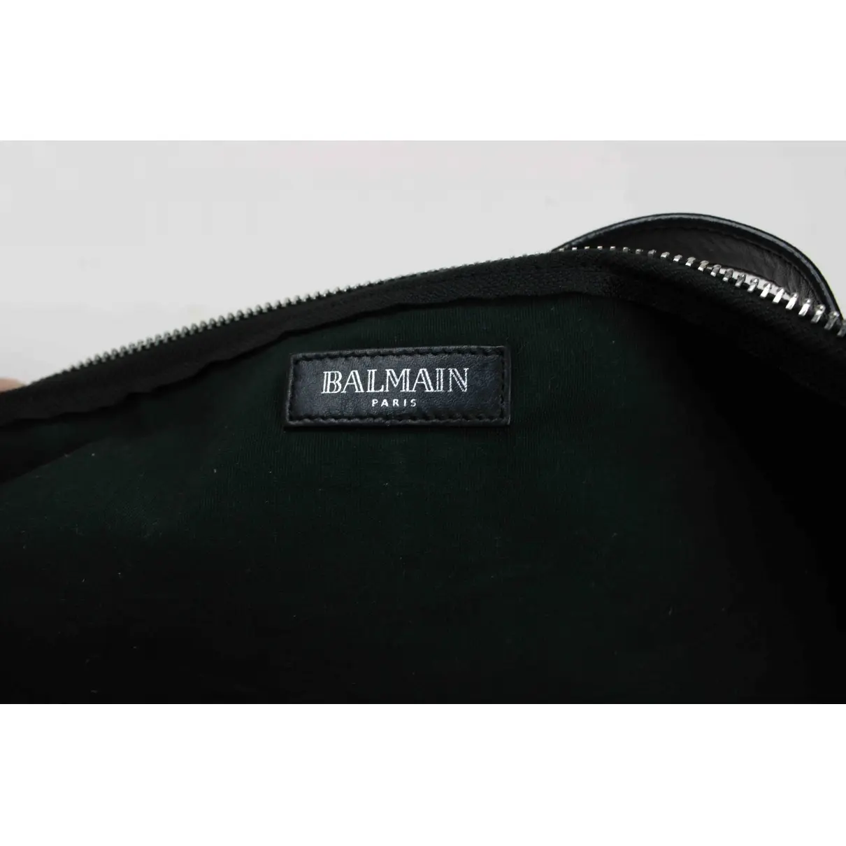 Leather weekend bag Balmain