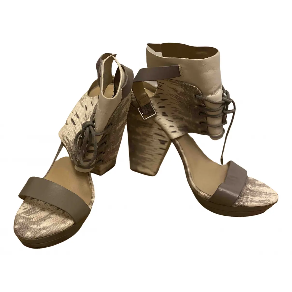 Leather heels Bcbg Max Azria