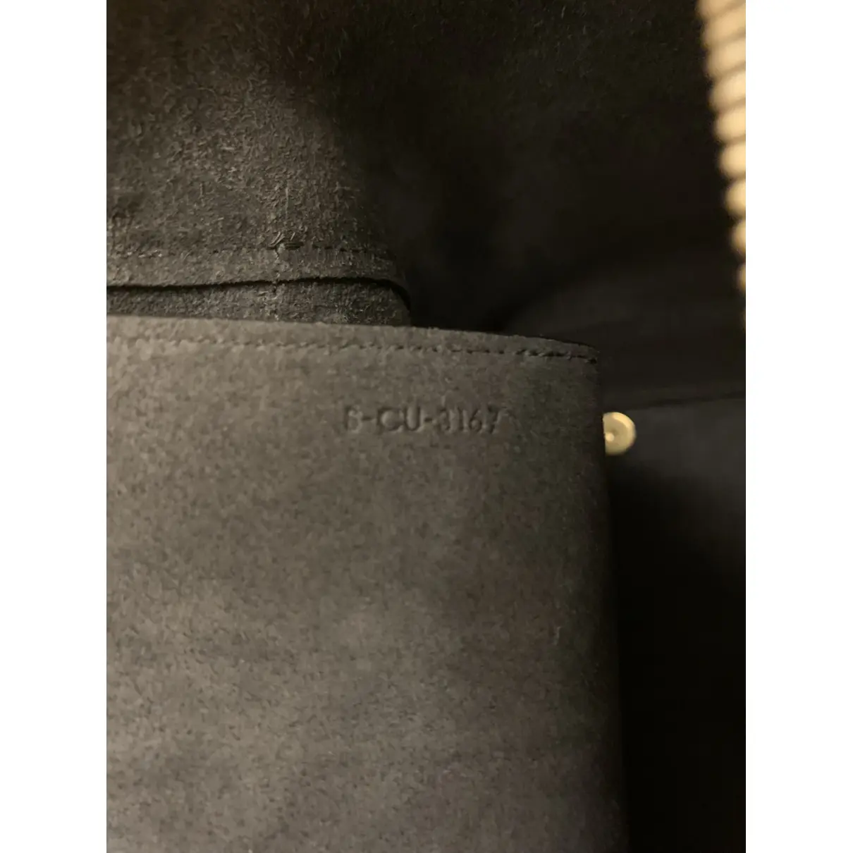 Belt leather handbag Celine