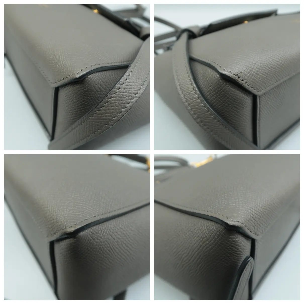 Belt leather satchel Celine