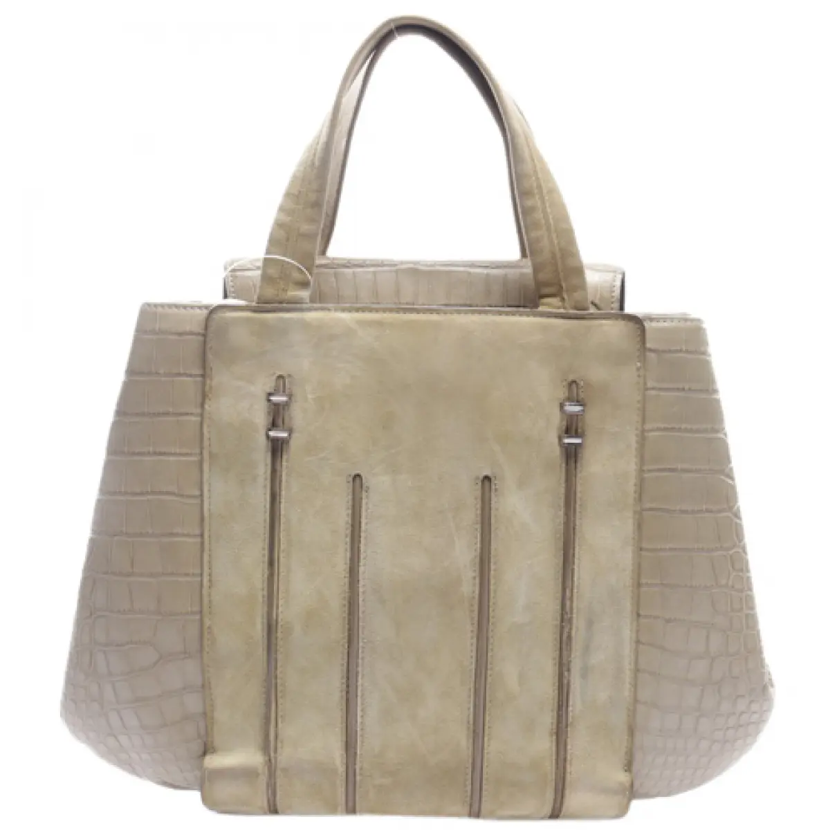 Leather handbag Brioni