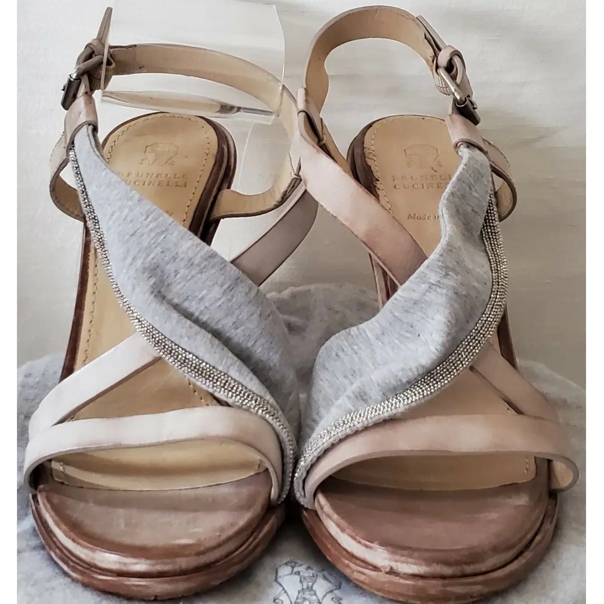Buy Brunello Cucinelli Leather sandal online