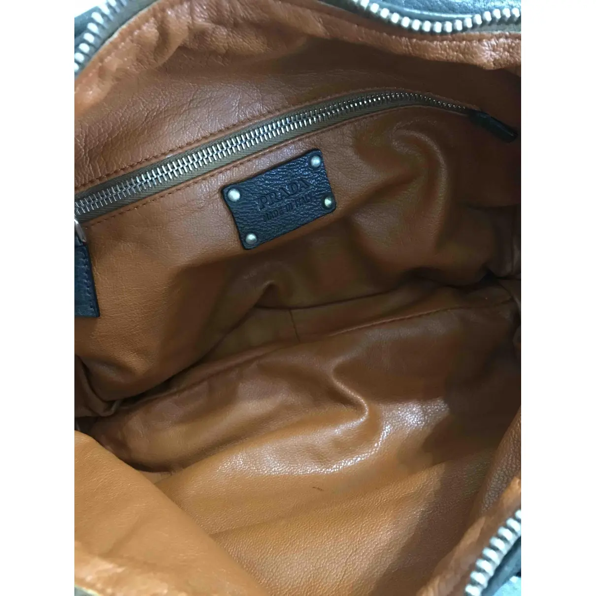 Cargo leather handbag Prada