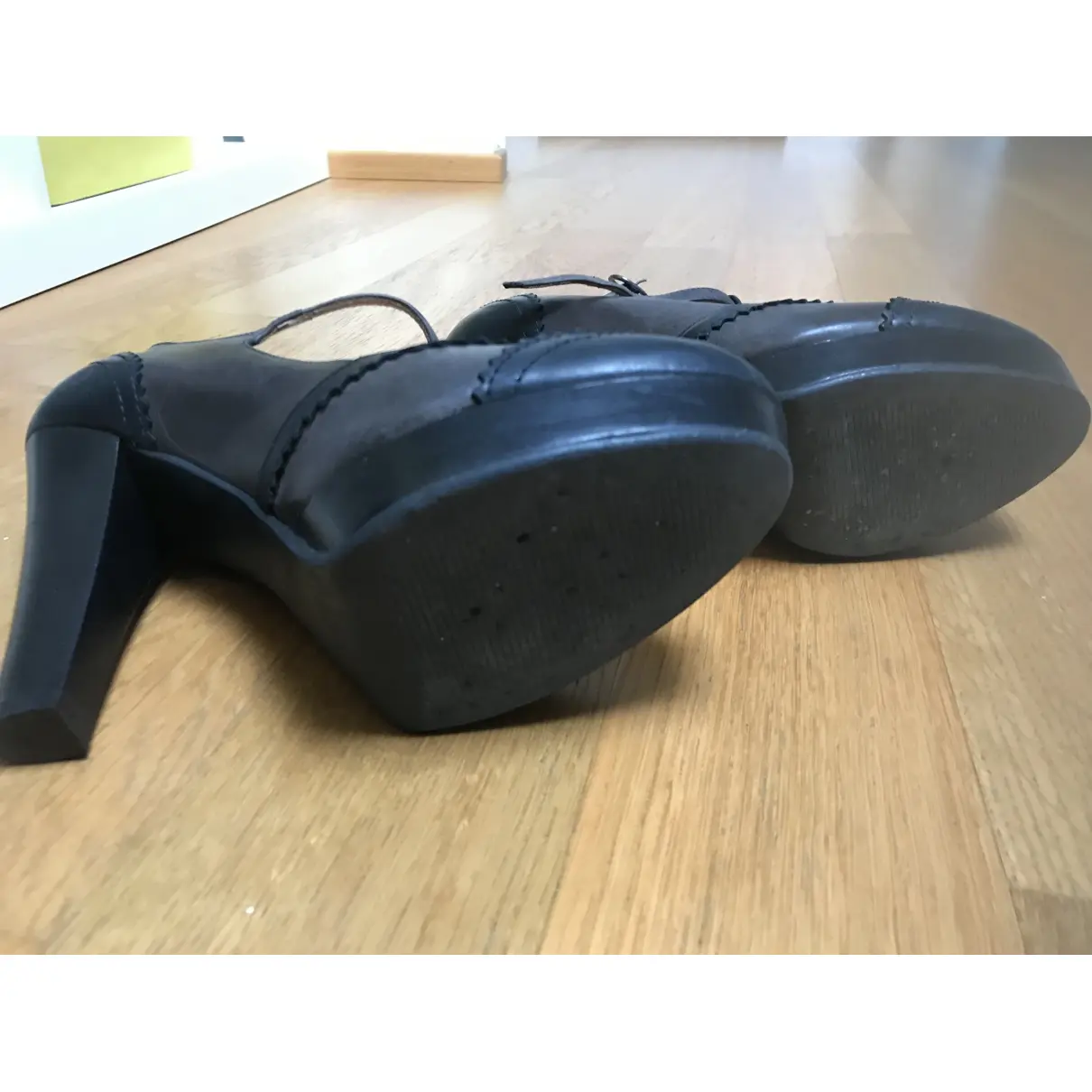 Leather heels Chiarini Bologna