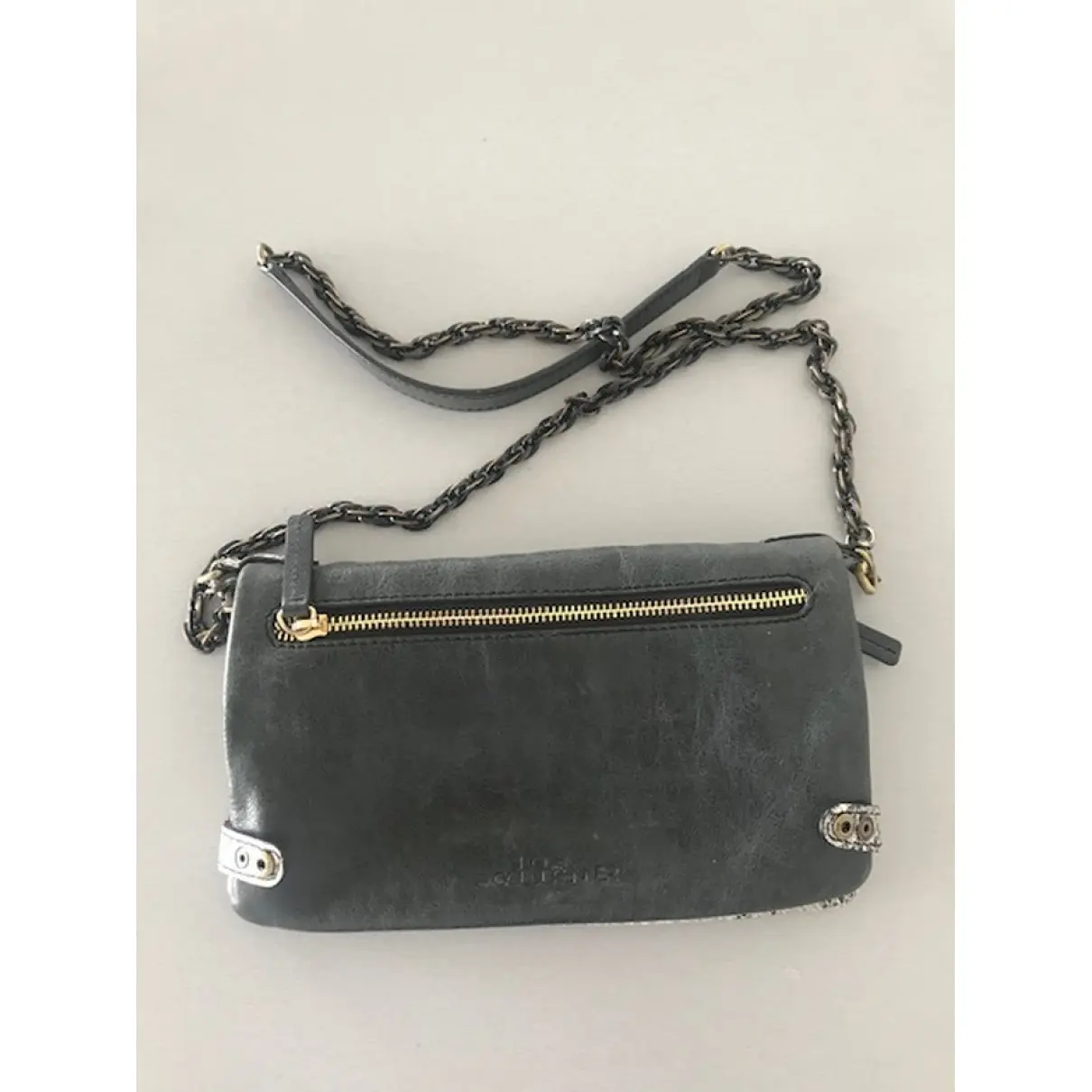 Leather handbag CLIO GOLDBRENNER