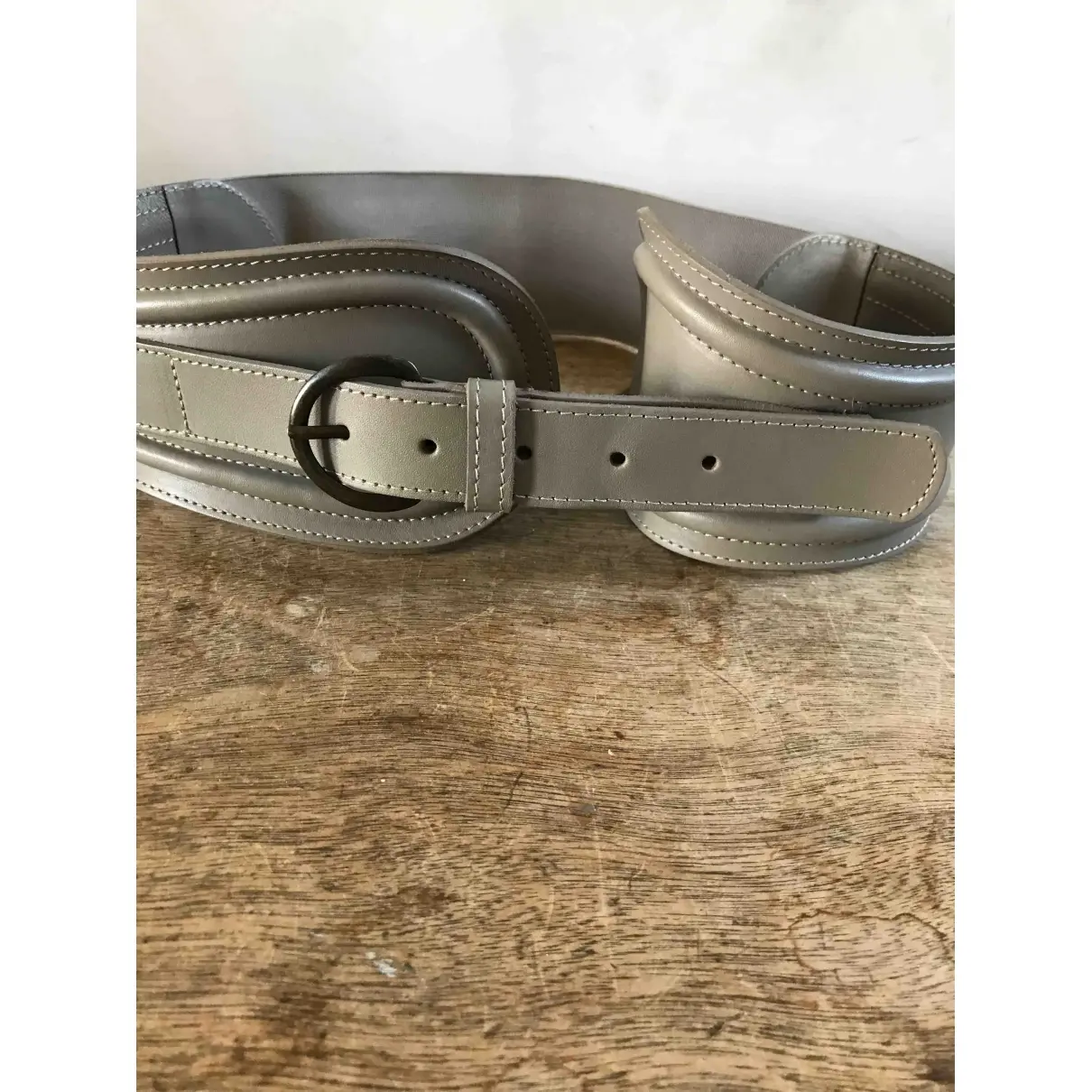 Leather belt Comptoir Des Cotonniers