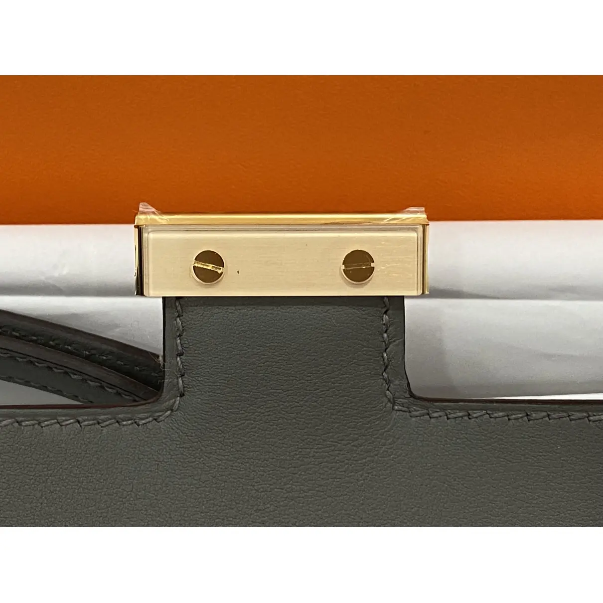 Buy Hermès Constance leather mini bag online