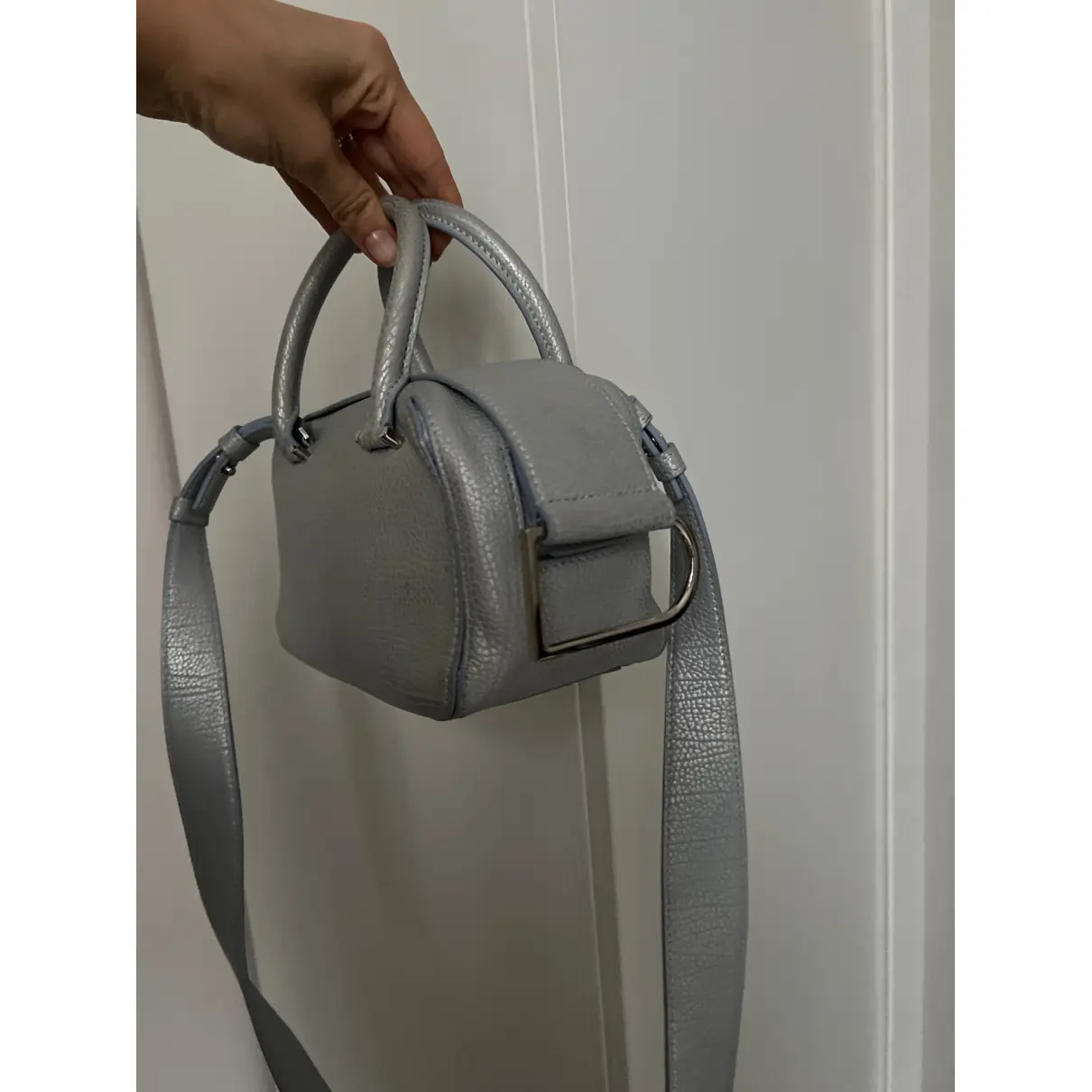 Cool Box leather handbag Delvaux