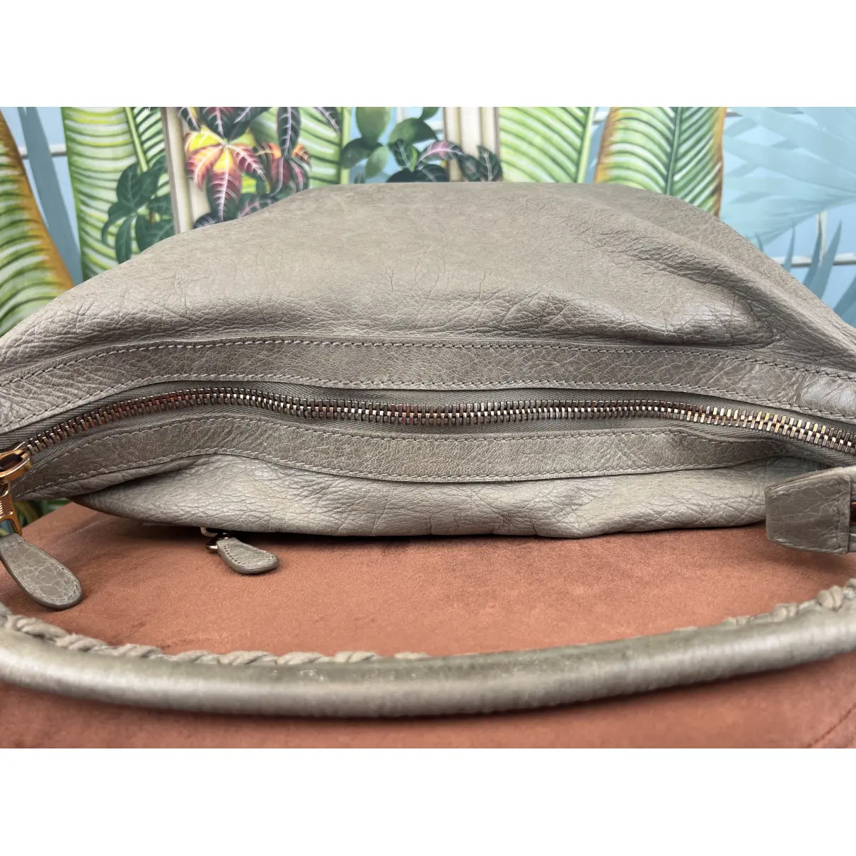 Courier XL leather handbag Balenciaga