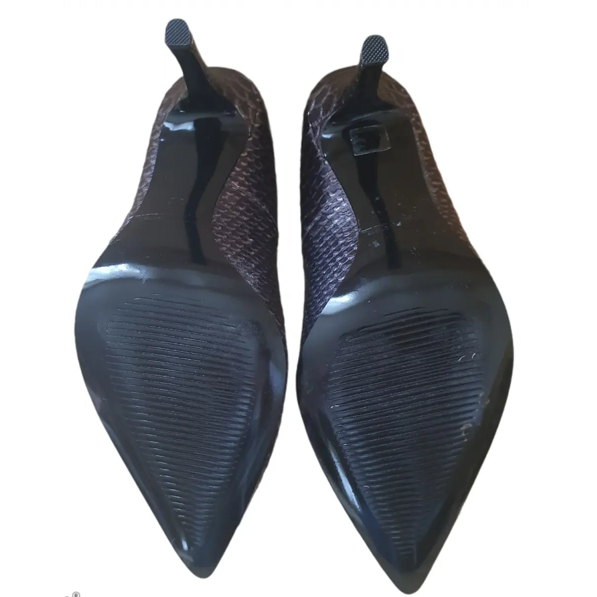 Leather heels Diesel