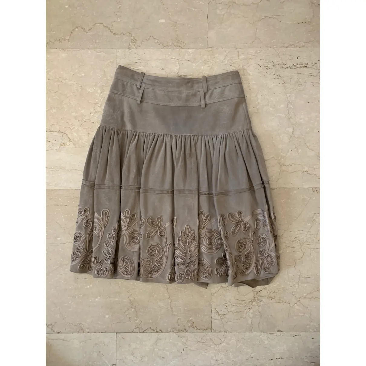 Leather skirt Dior