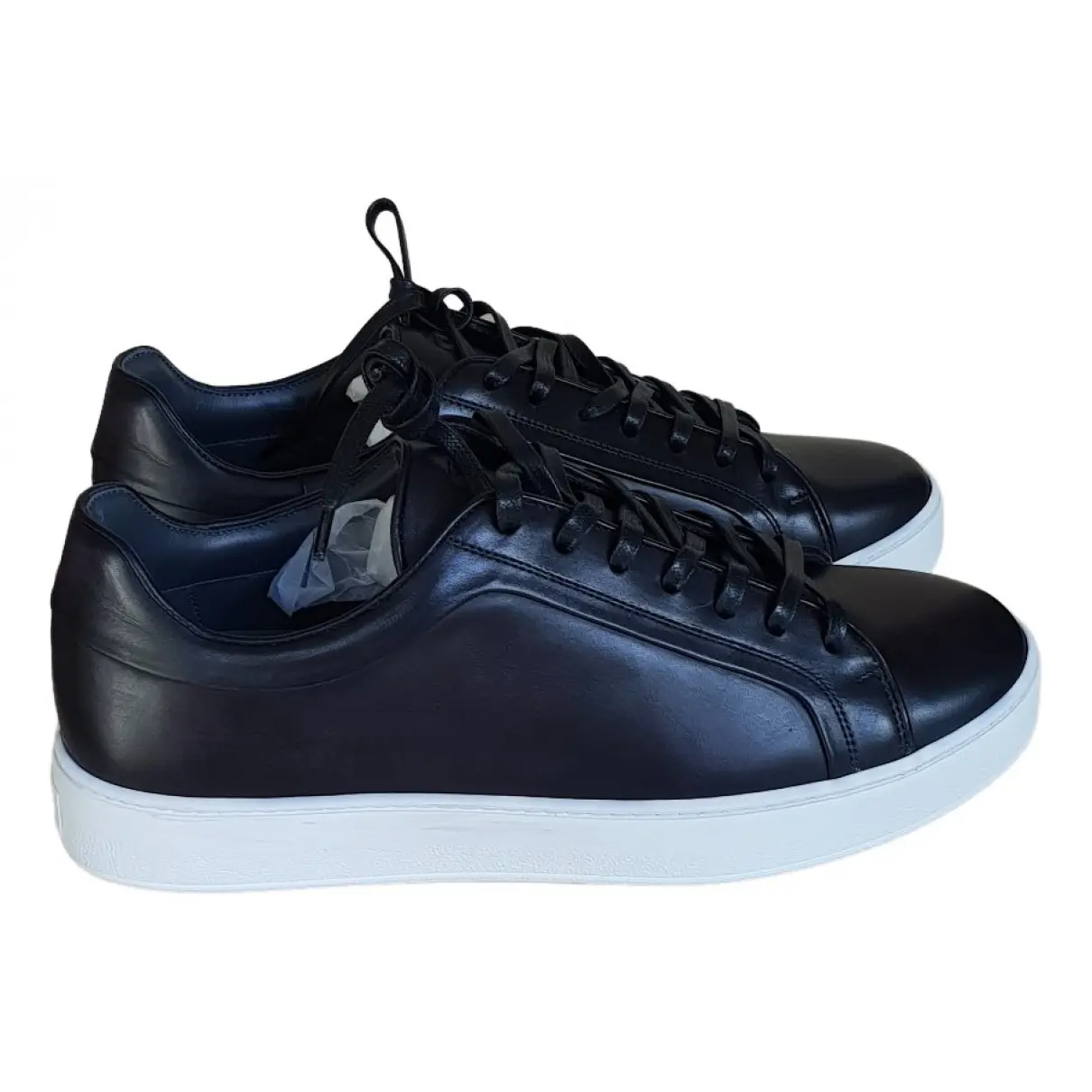 Leather low trainers Dior