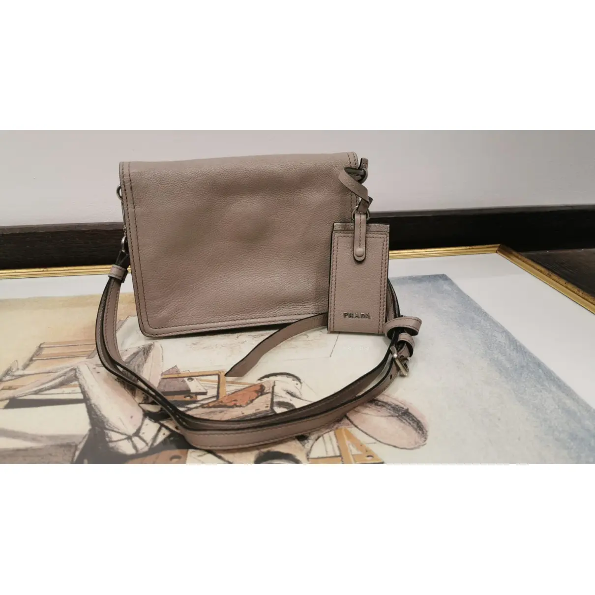 Buy Prada Double leather mini bag online