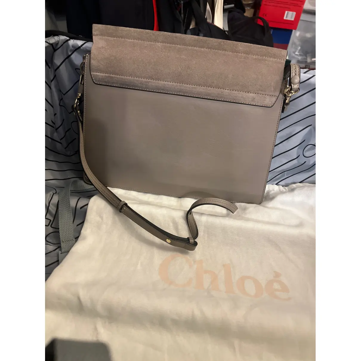 Buy Chloé Faye leather handbag online