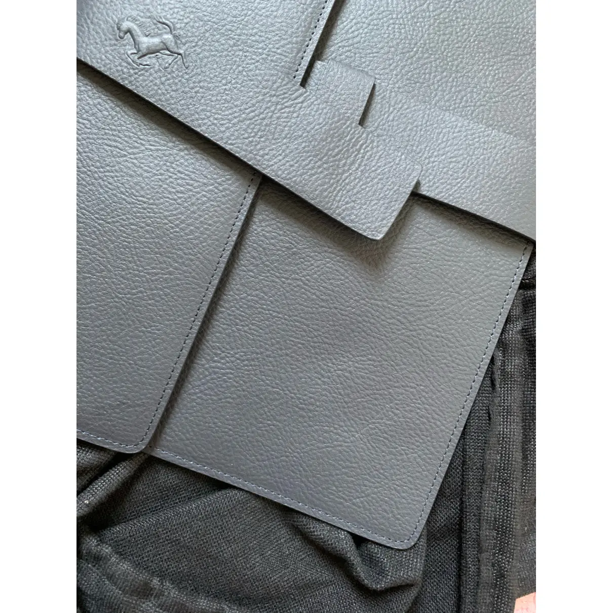 Leather small bag FERRARI
