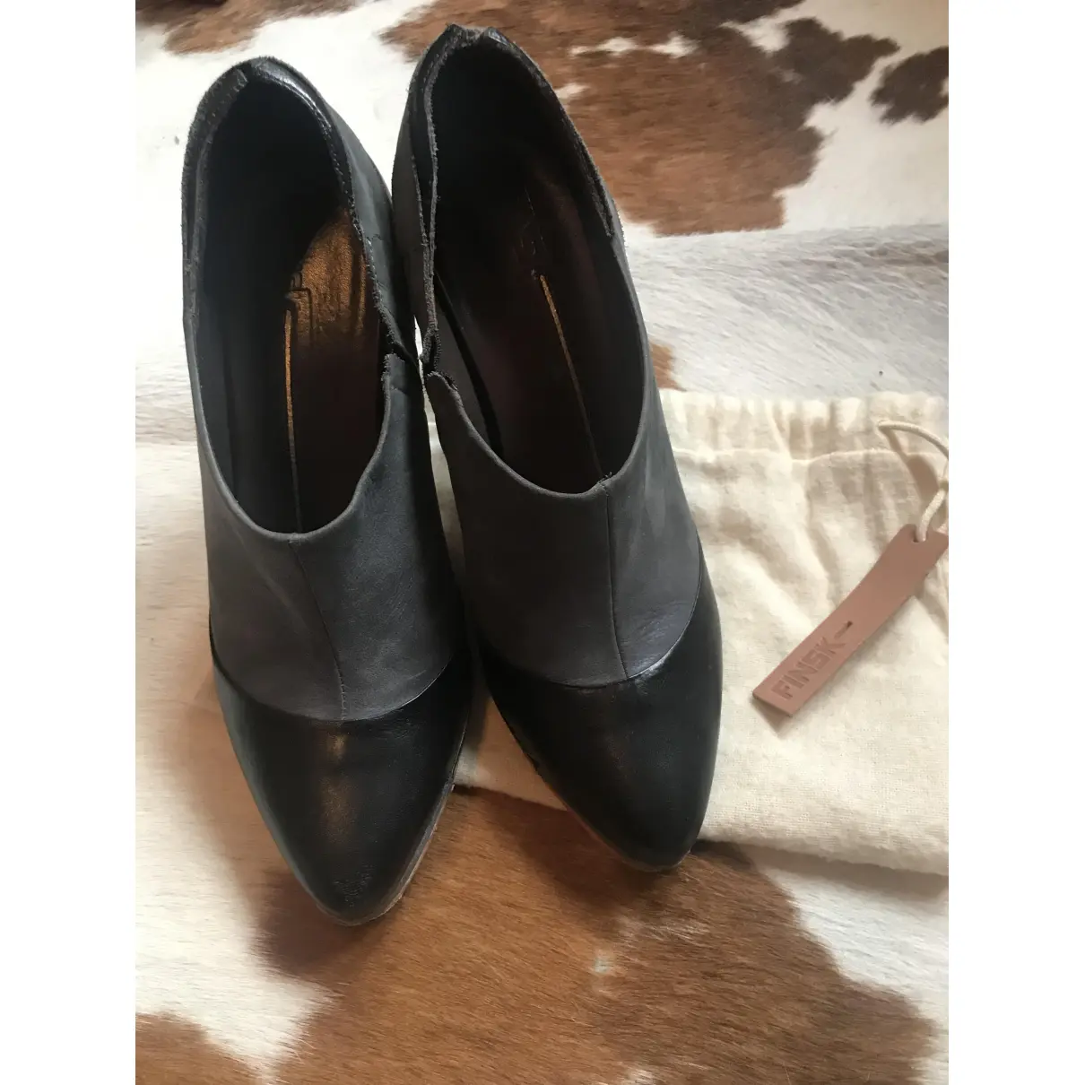 Buy Finsk Leather heels online
