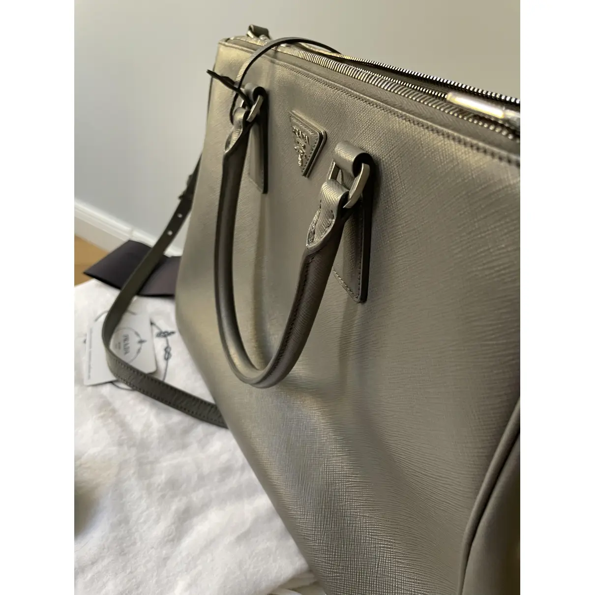 Buy Prada Galleria leather handbag online