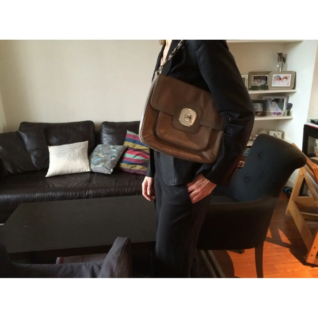 Gatsby leather handbag Longchamp