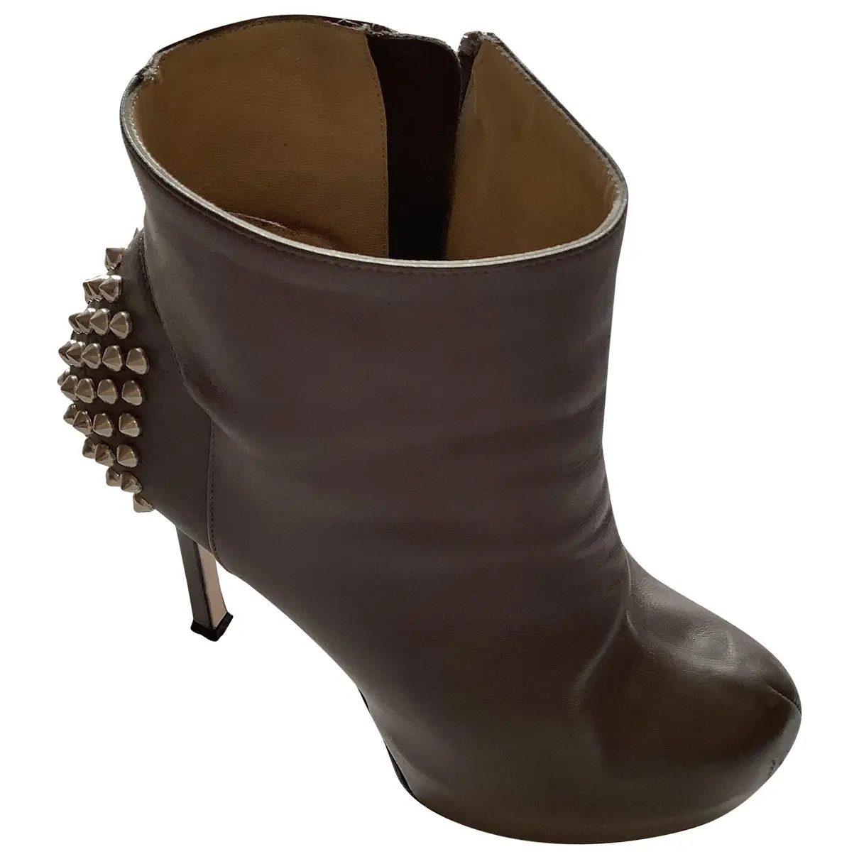 Leather ankle boots Gianni Marra