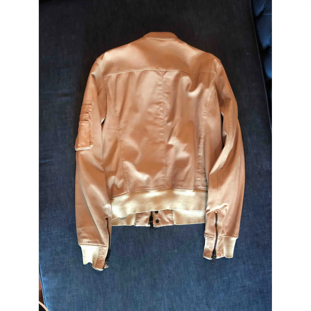 Buy Giorgio Armani Leather jacket online
