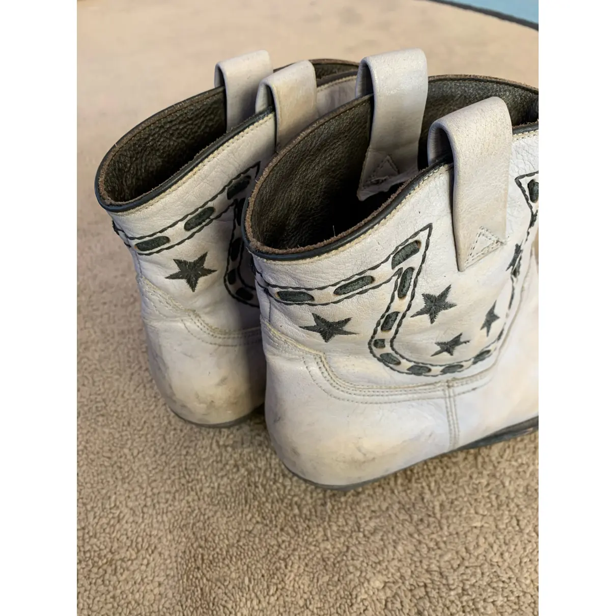 Leather ankle boots Golden Goose