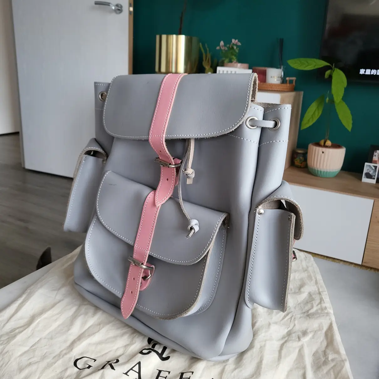 Buy Grafea Leather backpack online