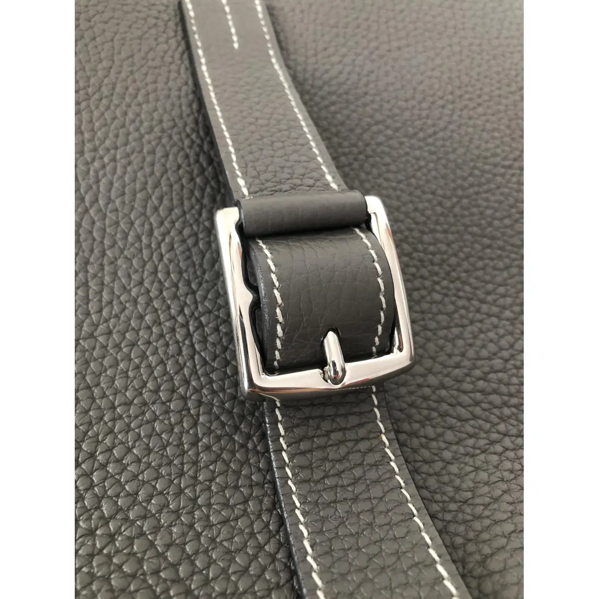 Halzan leather handbag Hermès
