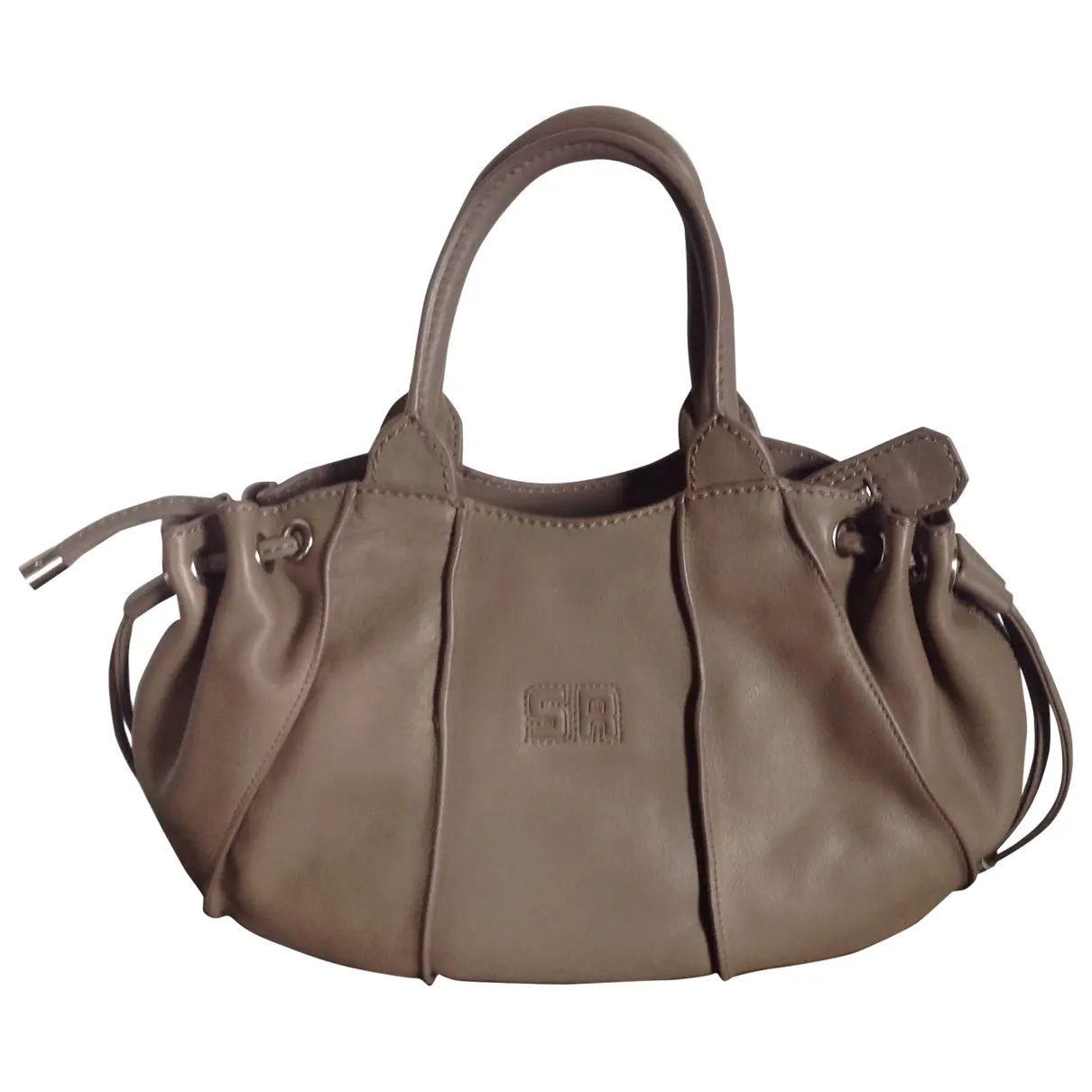 Grey Leather Handbag Sonia Rykiel