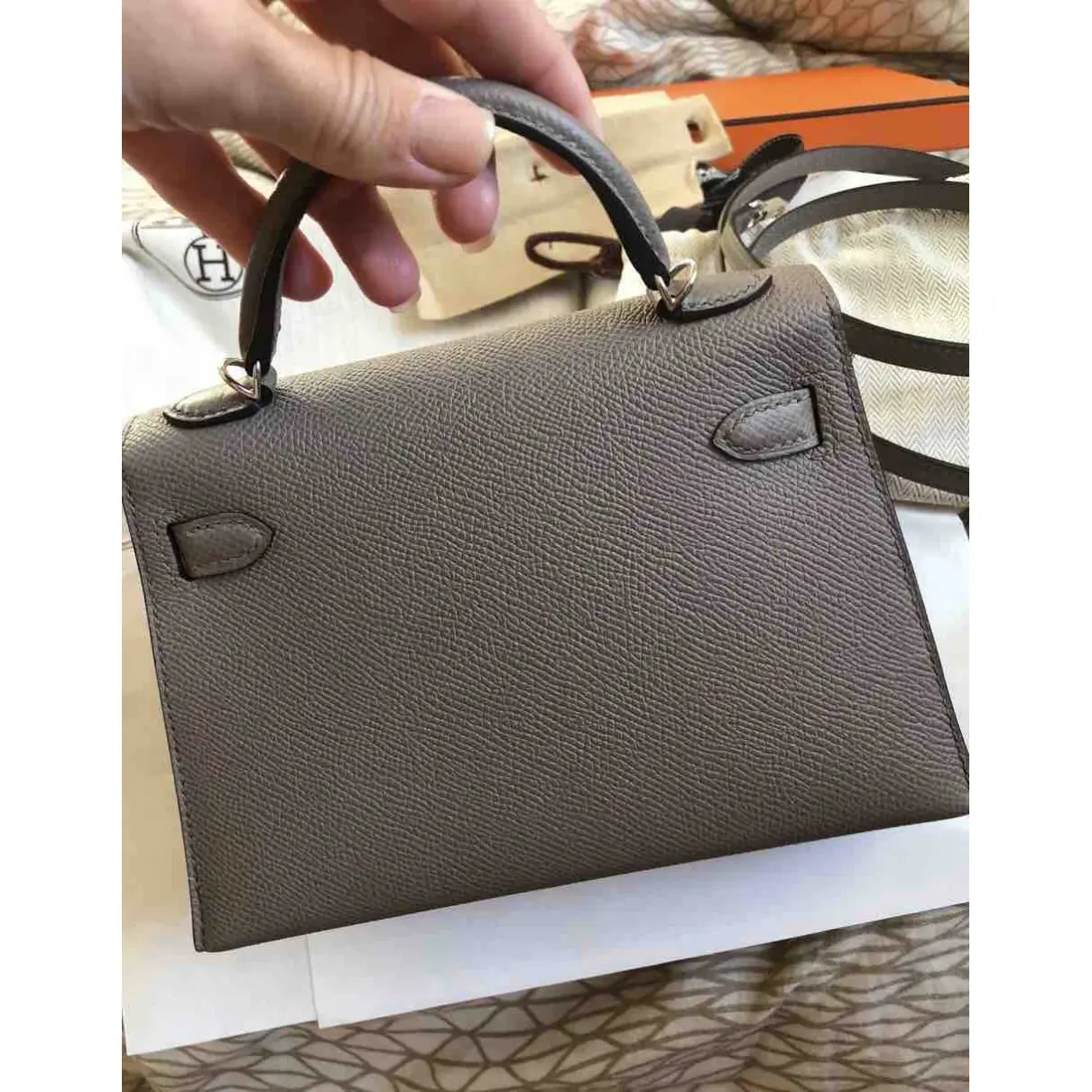 Buy Hermès Kelly 25 leather handbag online