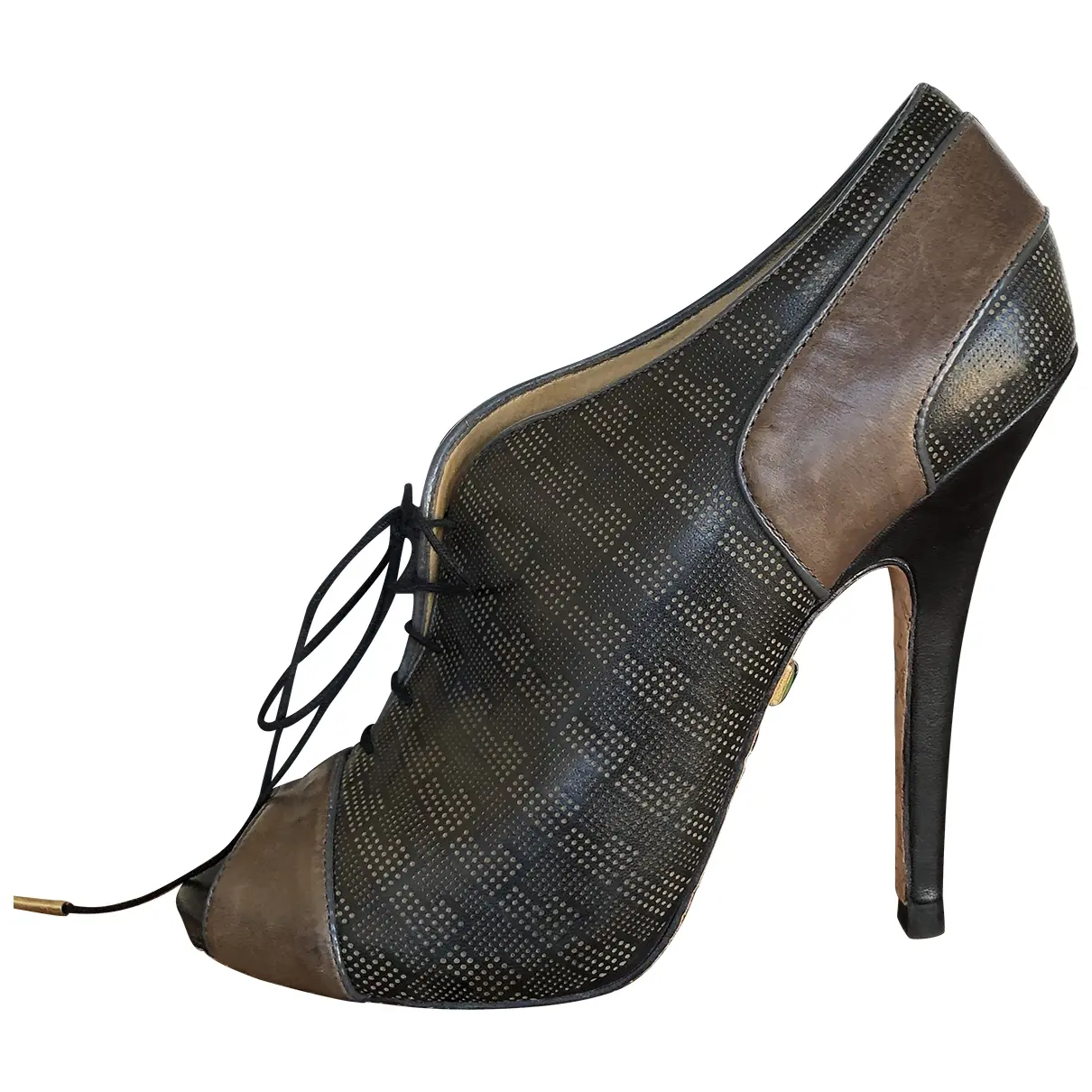 Leather heels L.A.M.B
