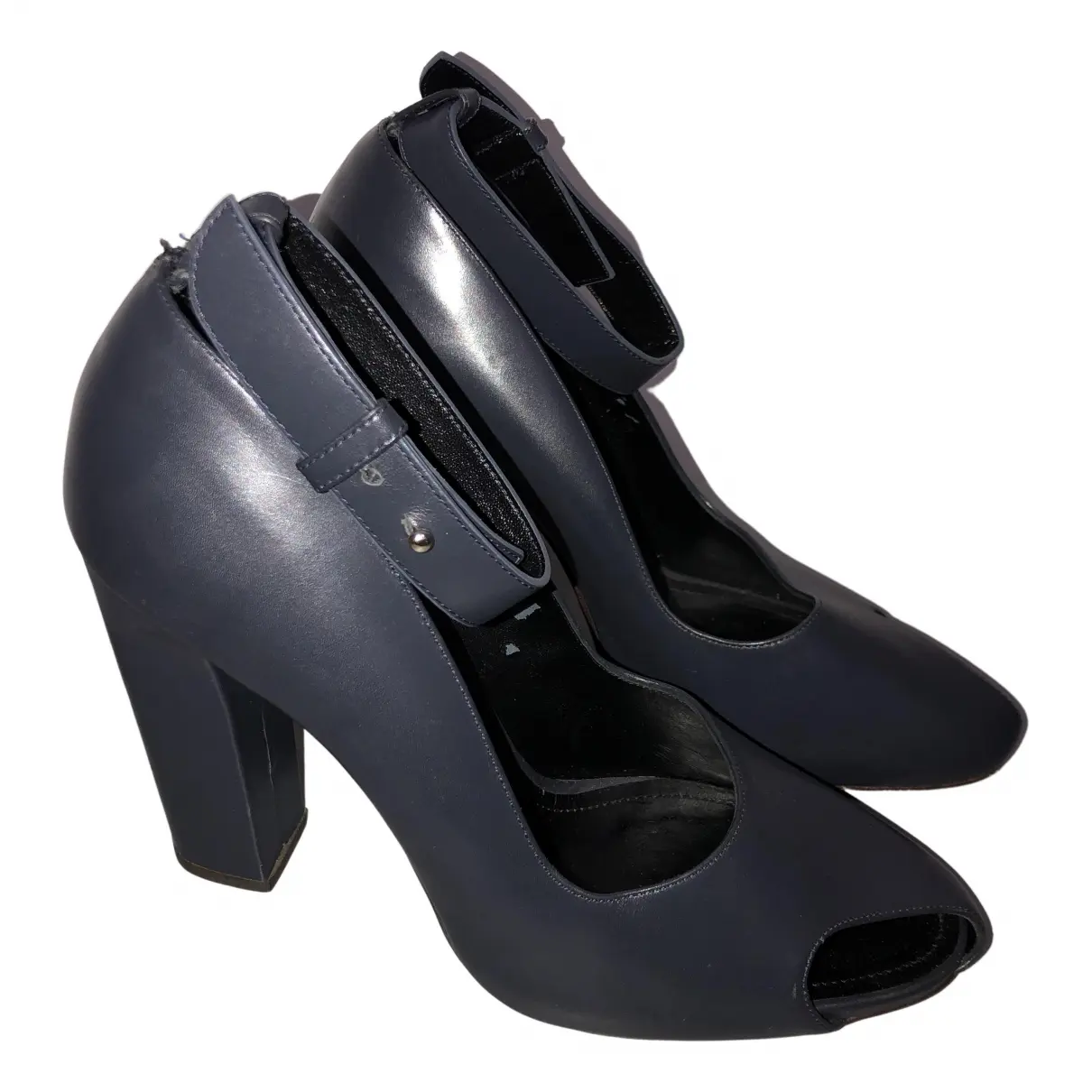 Leather heels Lemaire