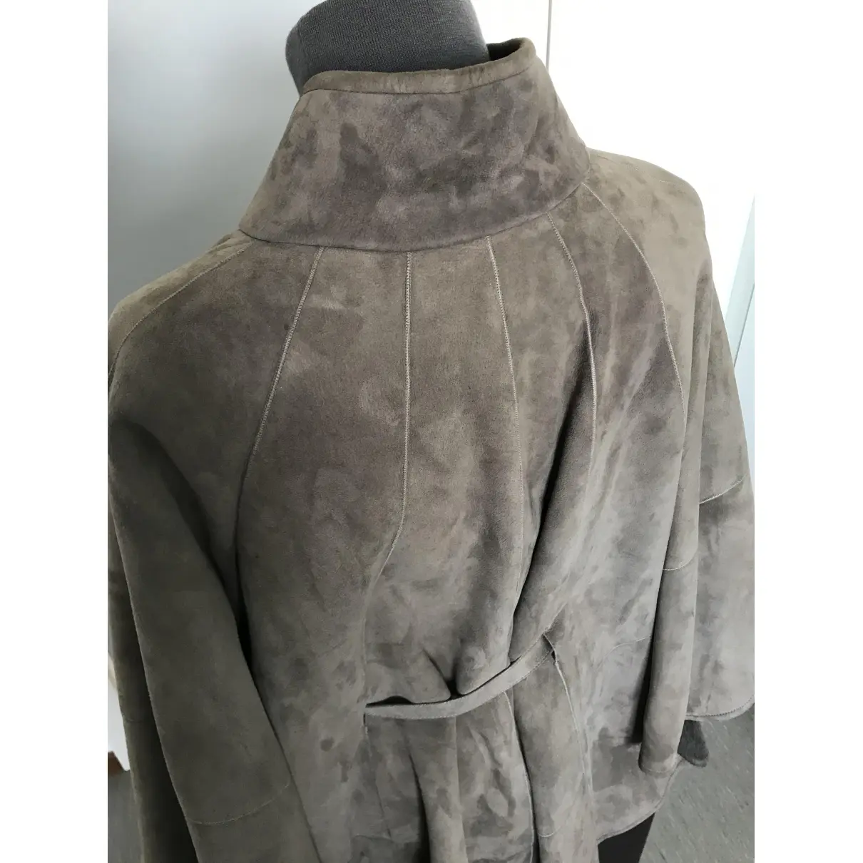 Leather coat Loro Piana