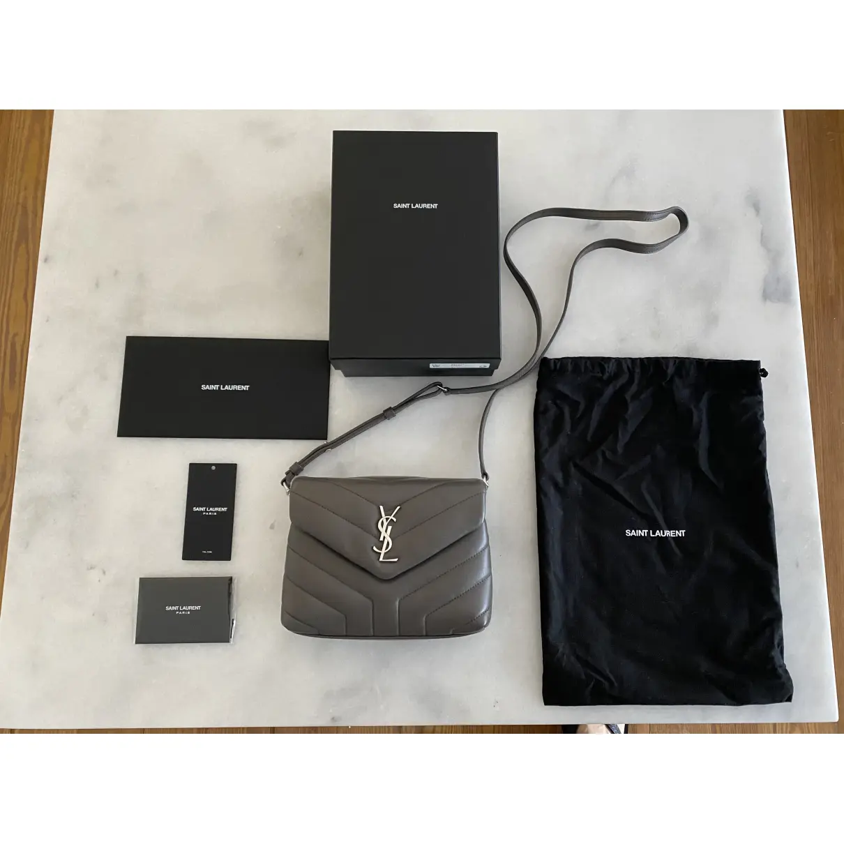 Buy Saint Laurent Loulou leather crossbody bag online