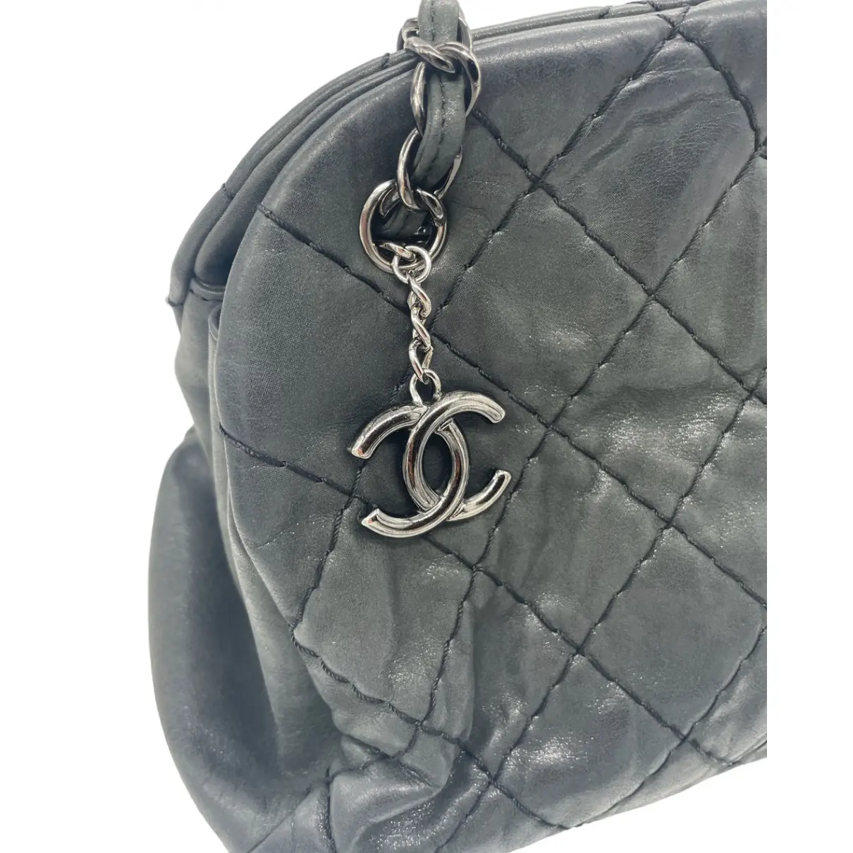 Mademoiselle leather tote Chanel - Vintage