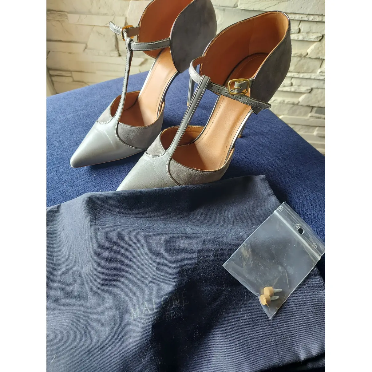 Leather heels Malone Souliers