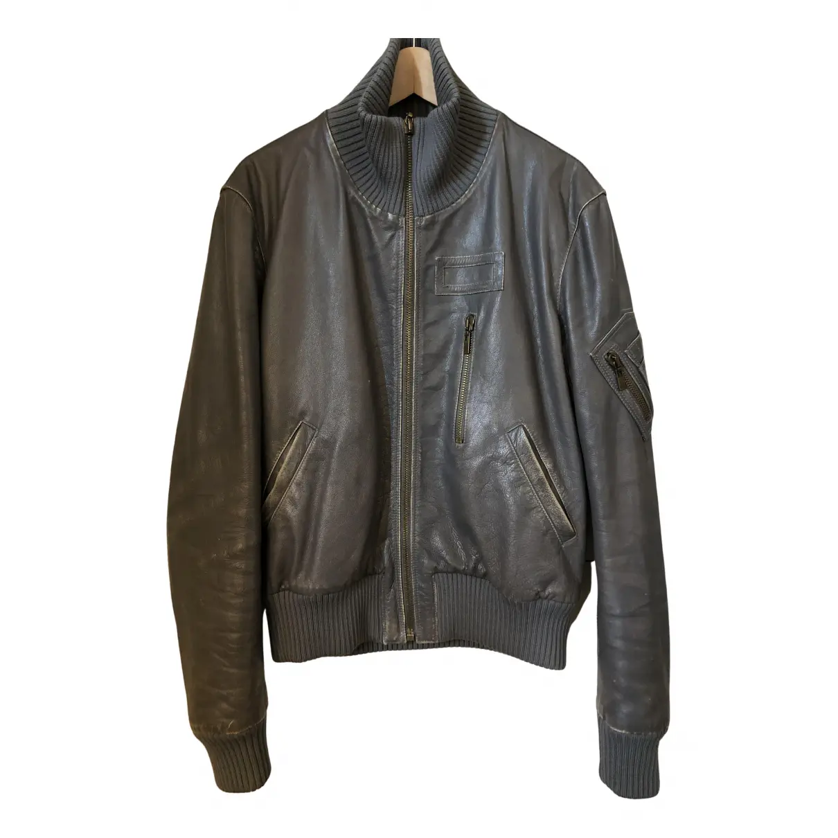 Leather jacket Mcq