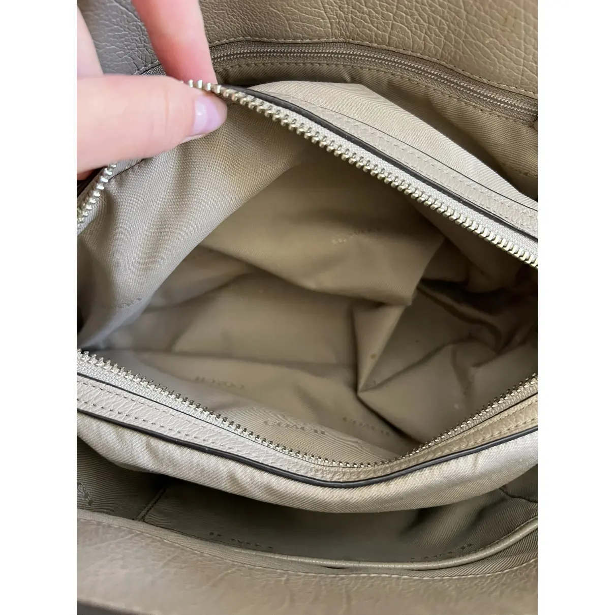 Mercer satchel 24 leather handbag Coach