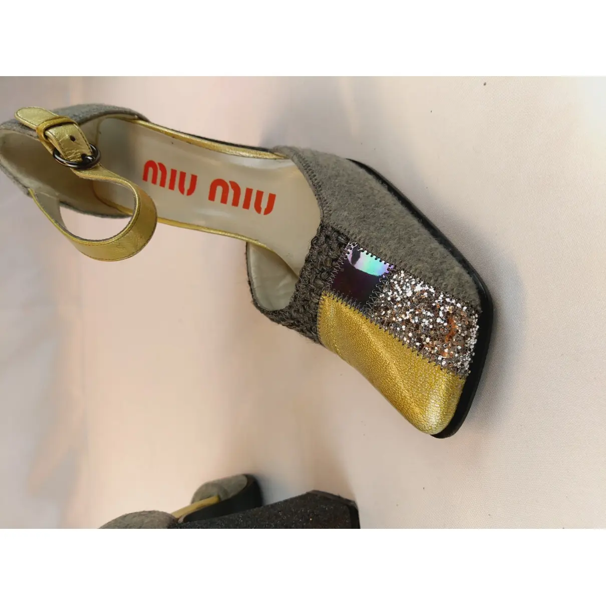Miu Miu Leather heels for sale - Vintage