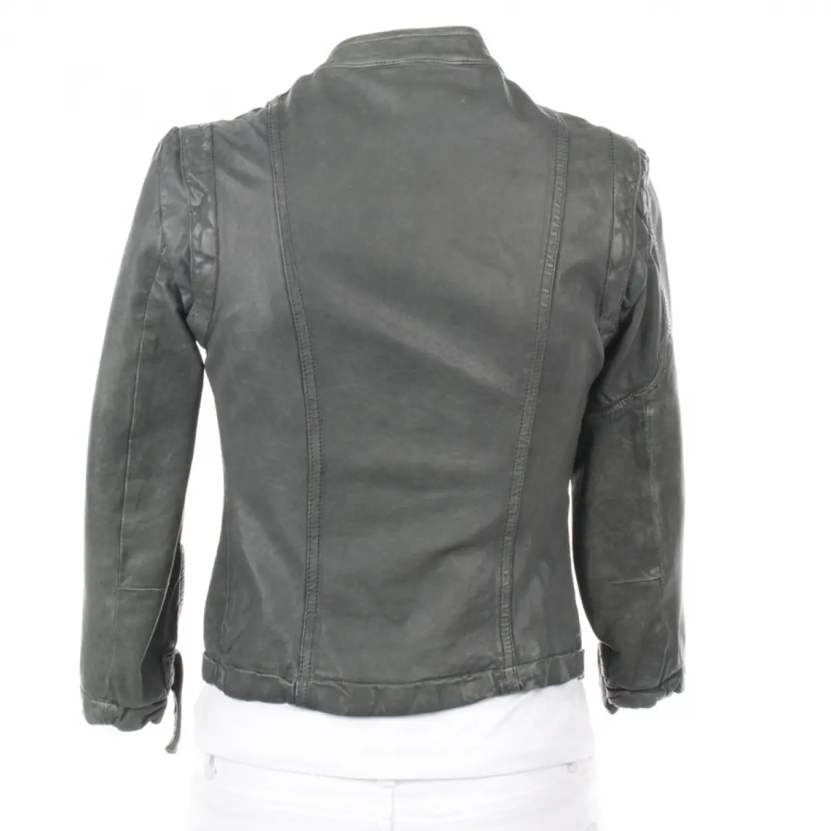Buy Patrizia Pepe Leather biker jacket online