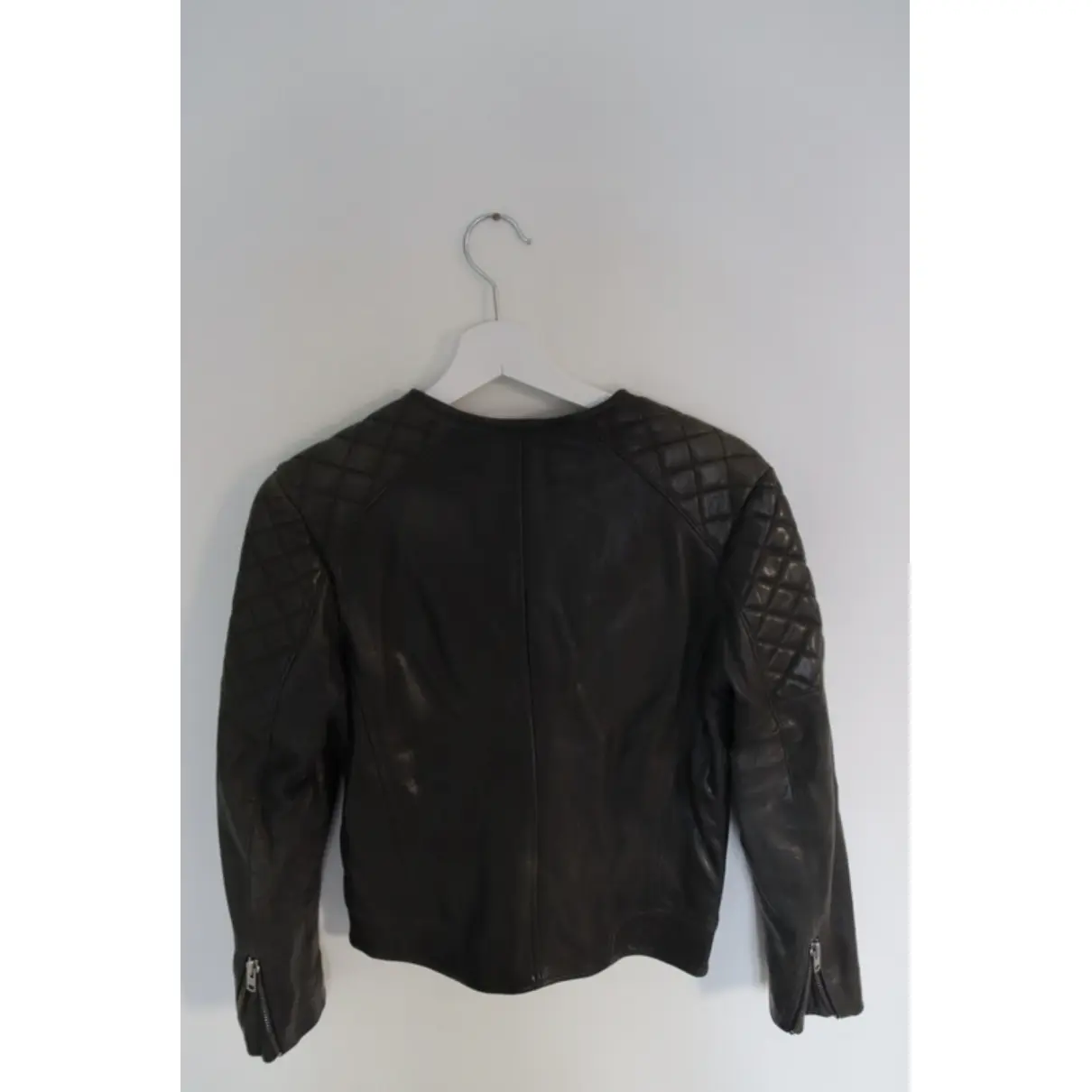 Buy Paul & Joe Sister Leather biker jacket online