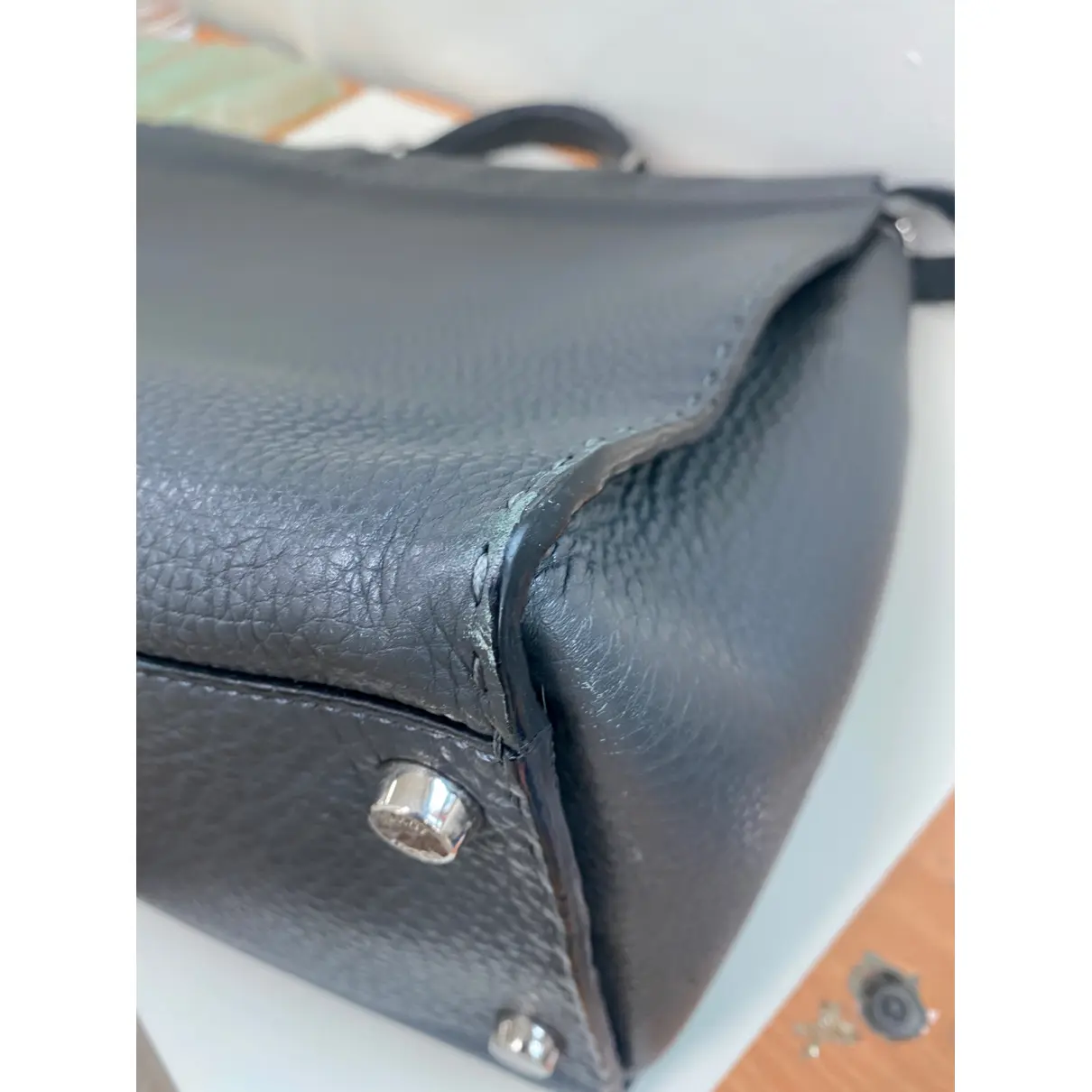 Peekaboo leather satchel Fendi
