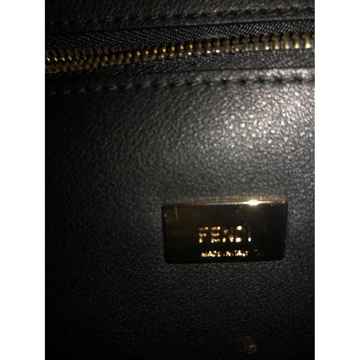Peekaboo IseeU leather handbag Fendi