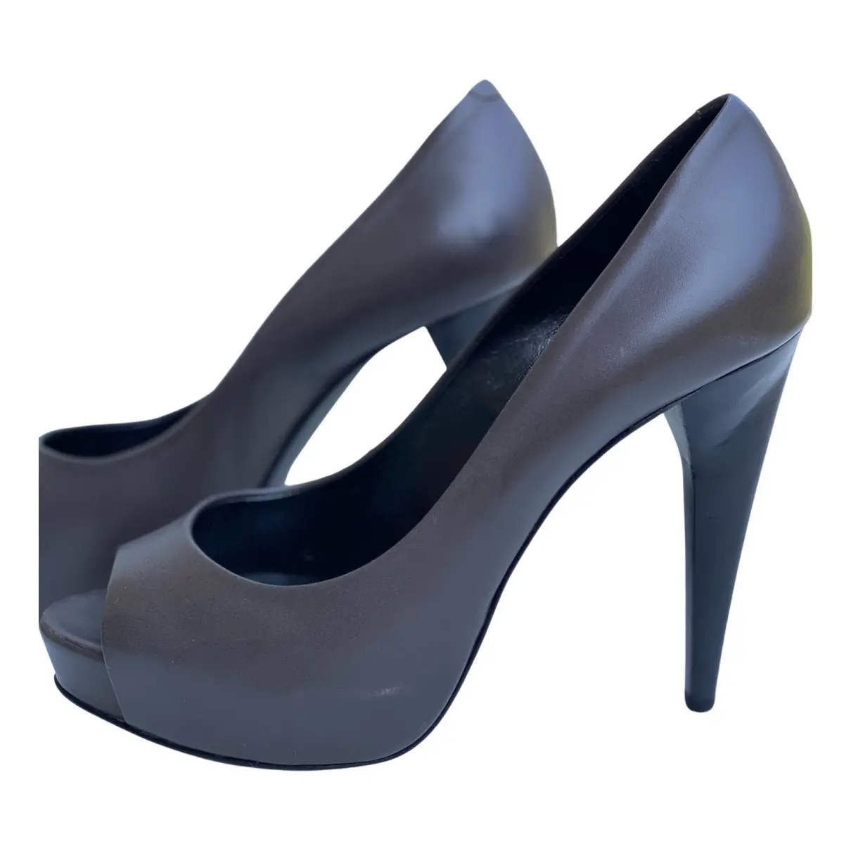 Leather heels Pierre Hardy