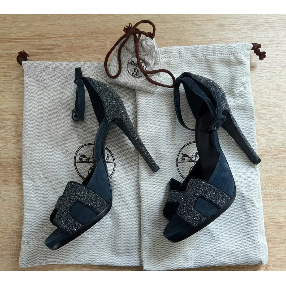 Première leather sandal Hermès
