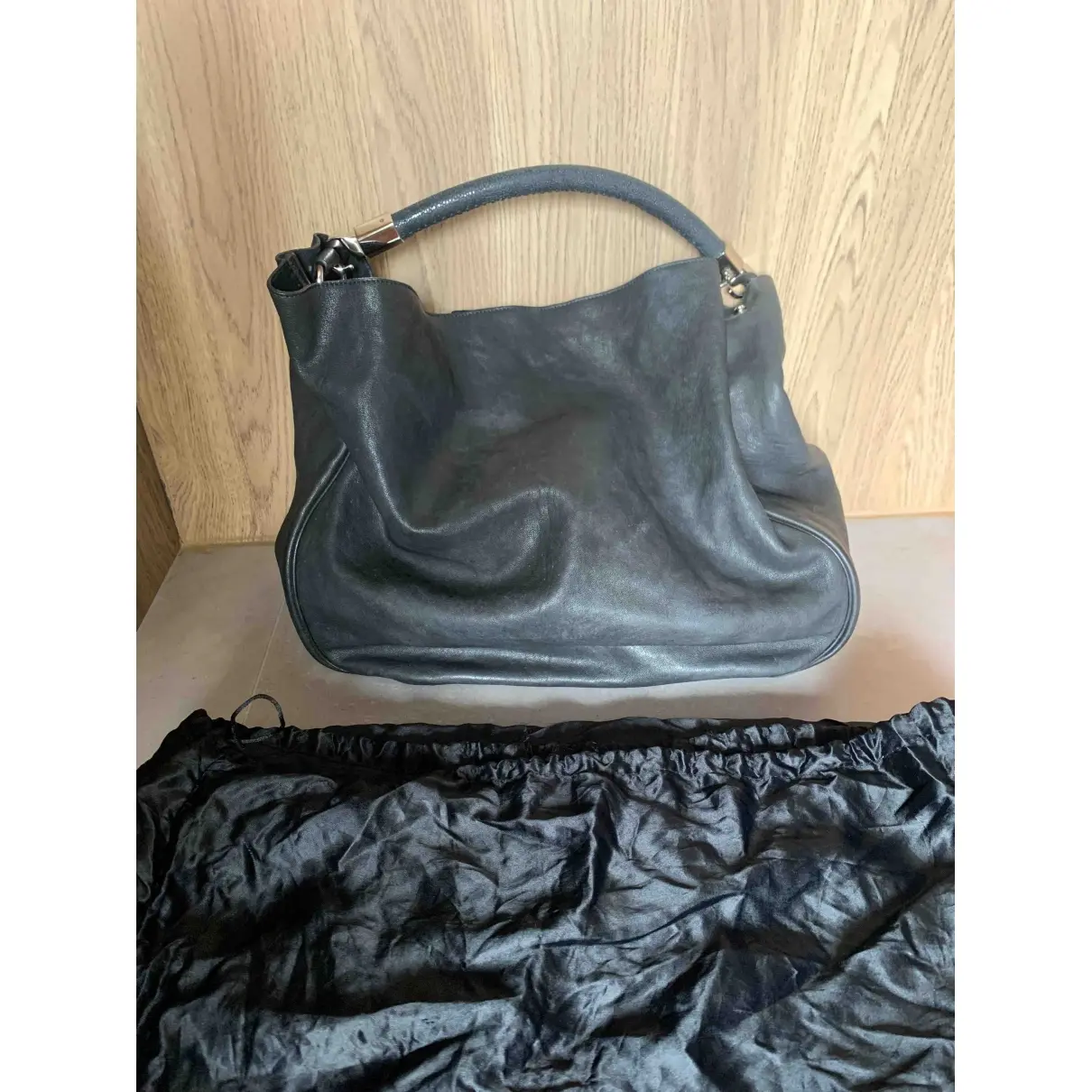 Roady leather handbag Yves Saint Laurent
