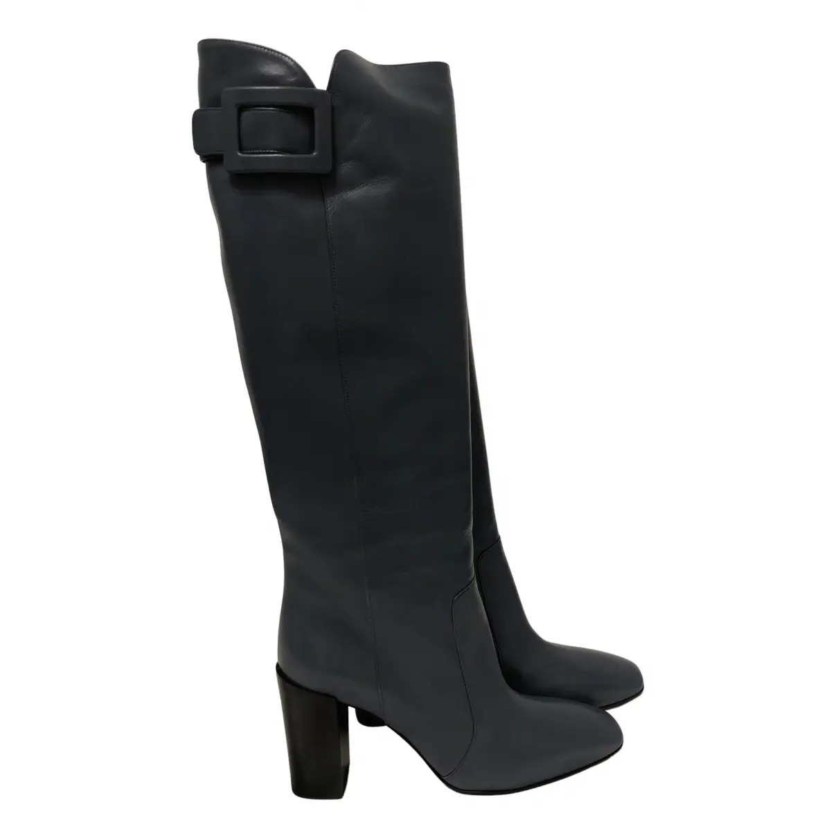 Leather boots Roger Vivier