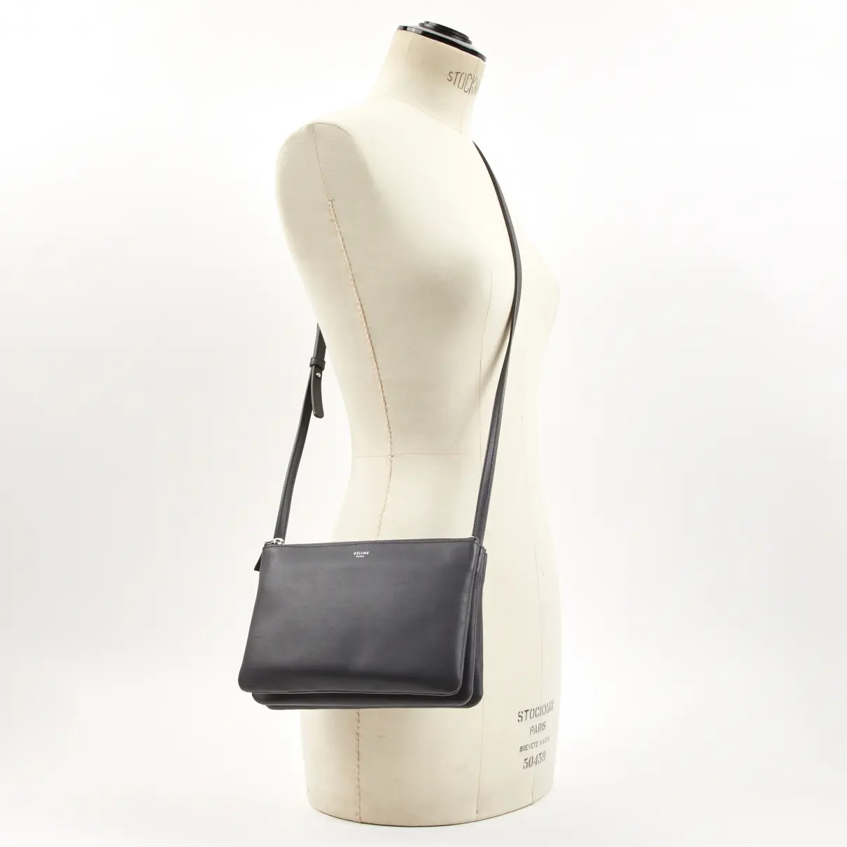 Buy Celine Trio leather crossbody bag online