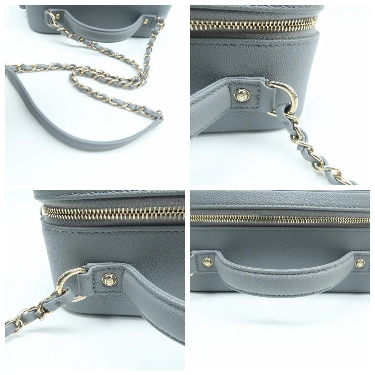 Vanity leather satchel Chanel