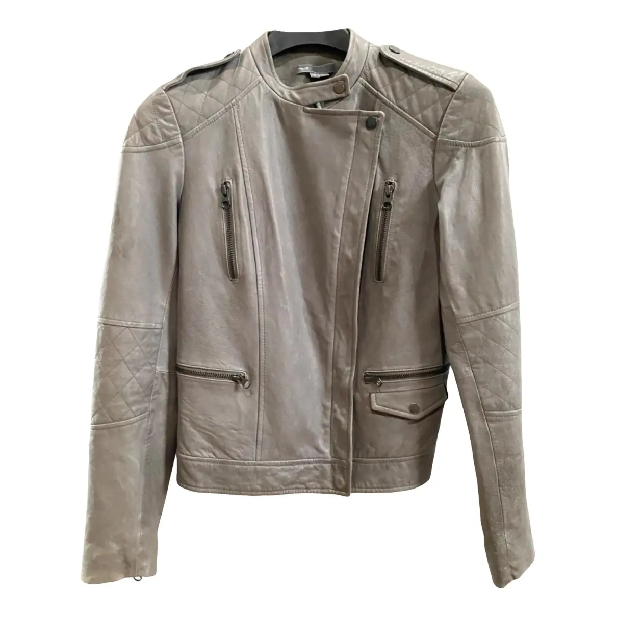 Leather biker jacket Vince